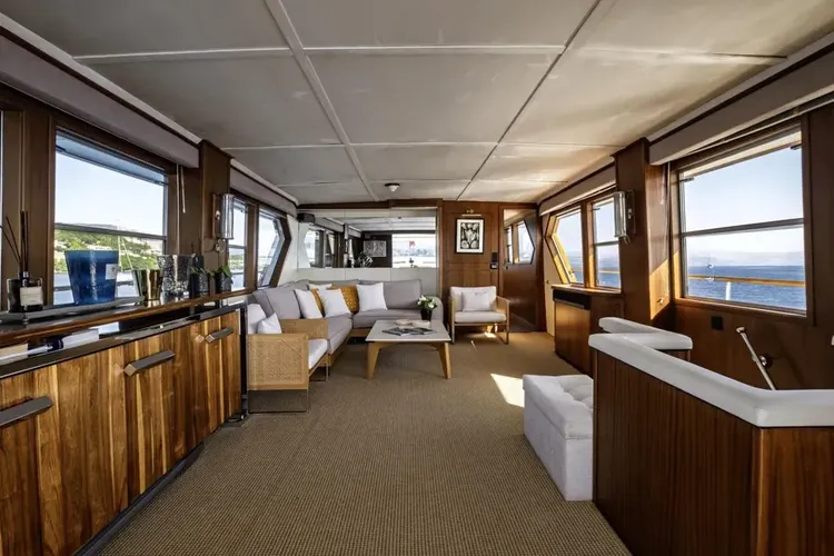 Intérieur du bateau Stalca My