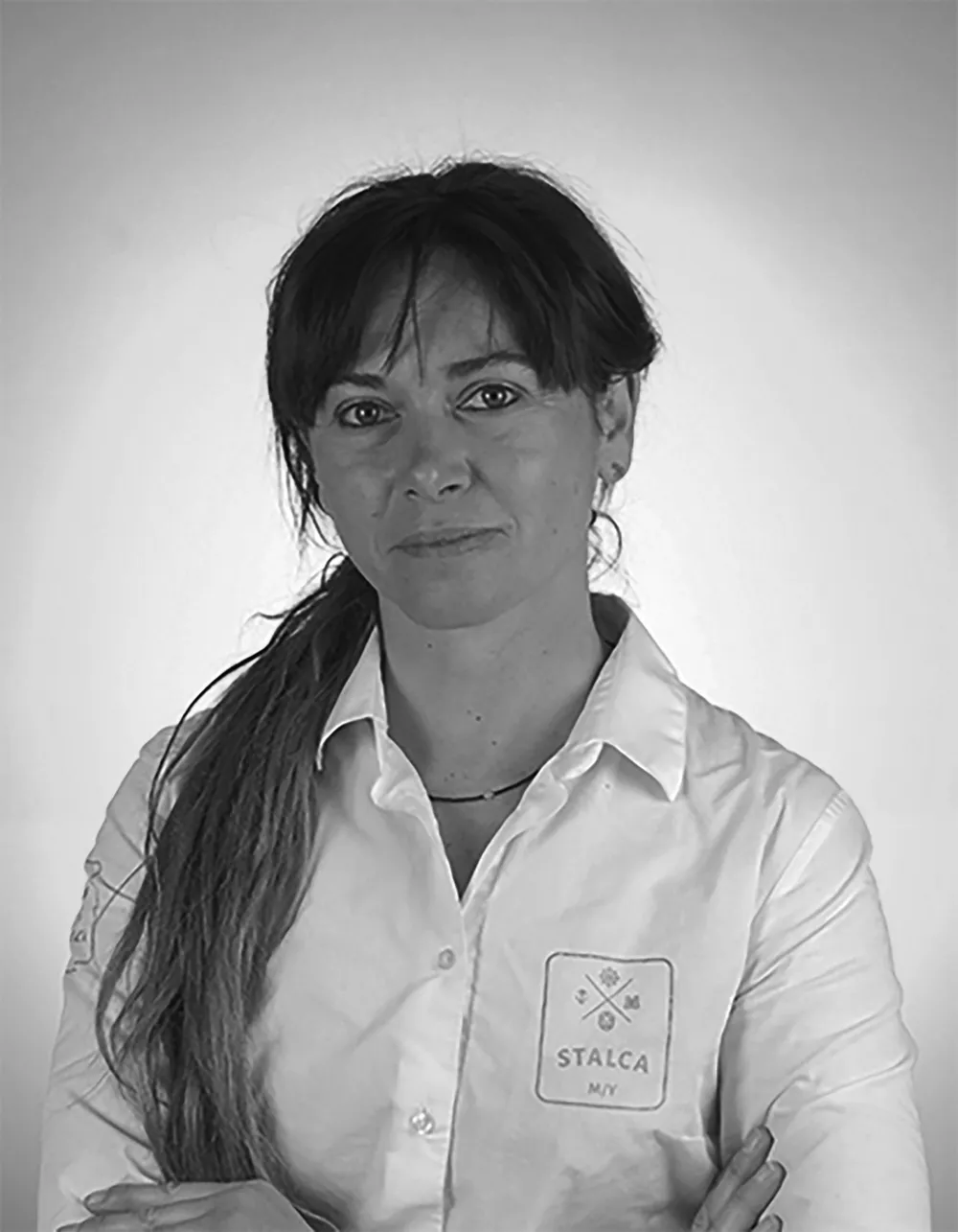 Photo de Félicia Marone capitaine du yacht Stalca