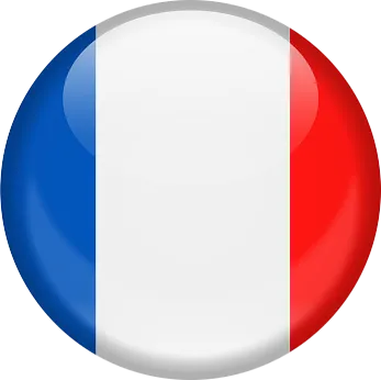 French flag icon to access the French version of the Stalca luxury yacht charter website in Corfu, Greece